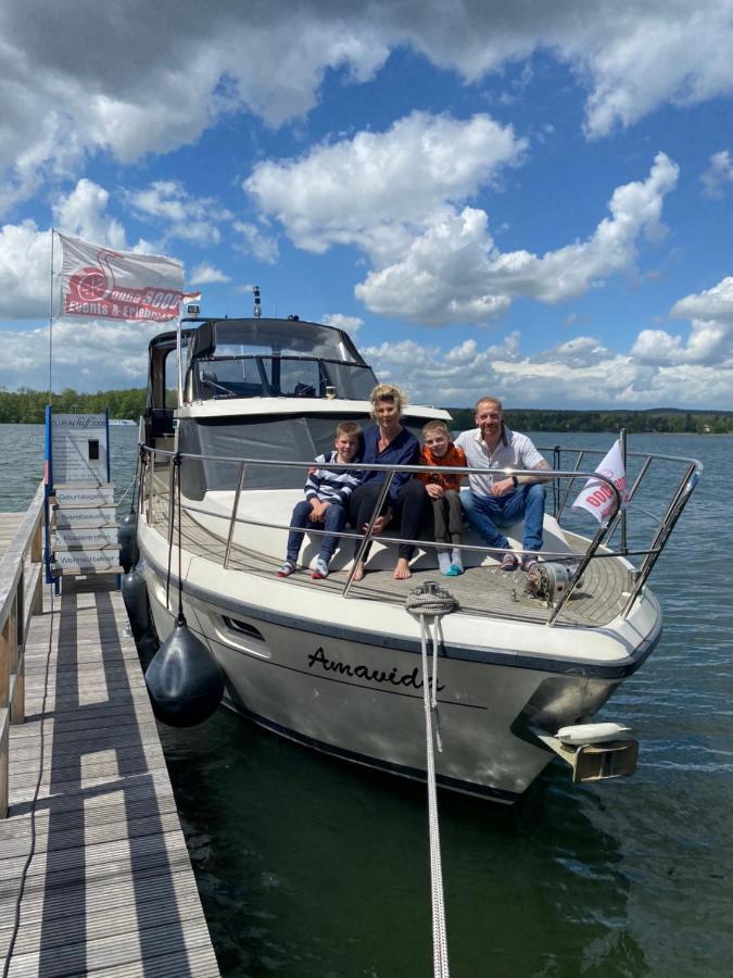 Luxusurlaub Auf Der Amavida Yacht / Scharmuetzelsee Bad Saarow Luaran gambar
