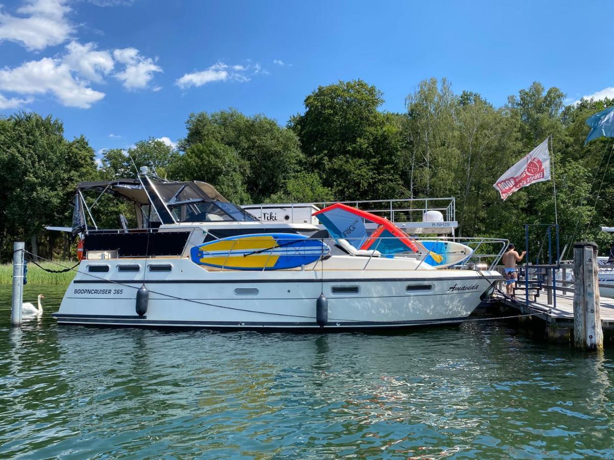 Luxusurlaub Auf Der Amavida Yacht / Scharmuetzelsee Bad Saarow Luaran gambar