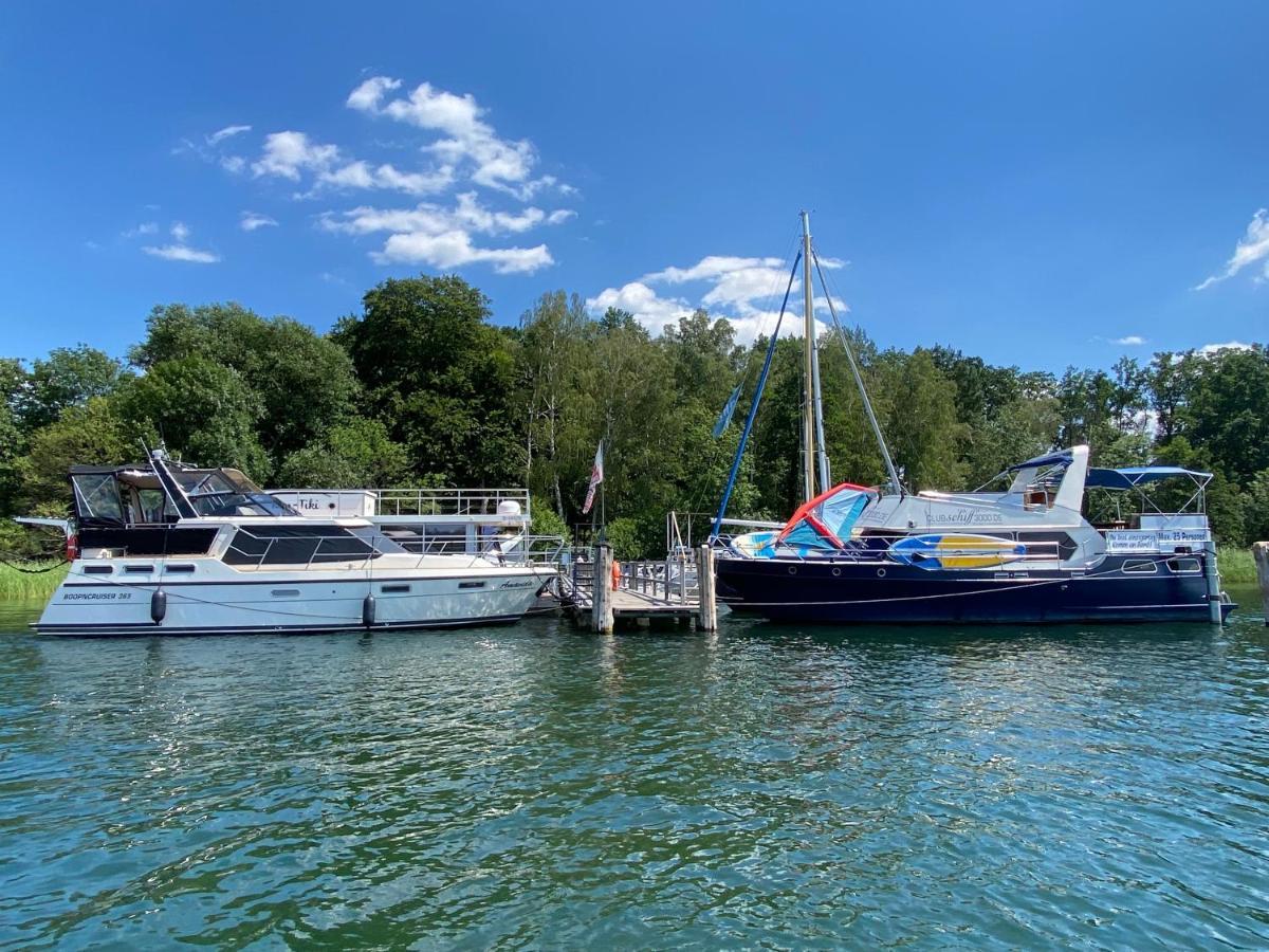 Luxusurlaub Auf Der Amavida Yacht / Scharmuetzelsee Bad Saarow Luaran gambar